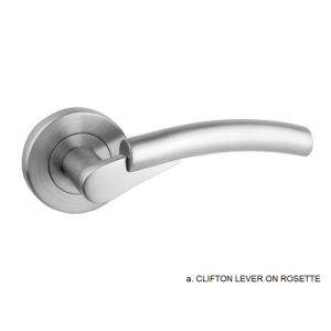 Clifton Solid Forged Brass Lever Lockset A – Architec