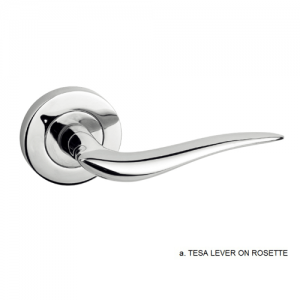 Tesa Solid Forged Brass Lever Handle – Architec